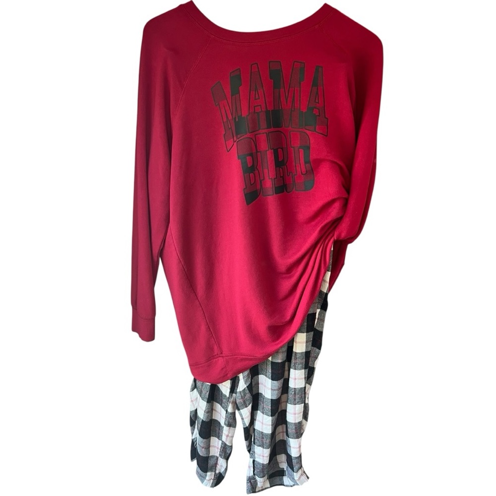 Torrid Red and Black Plaid Kids Pajama Set